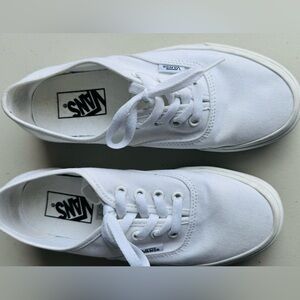 White Canvas Sneakers